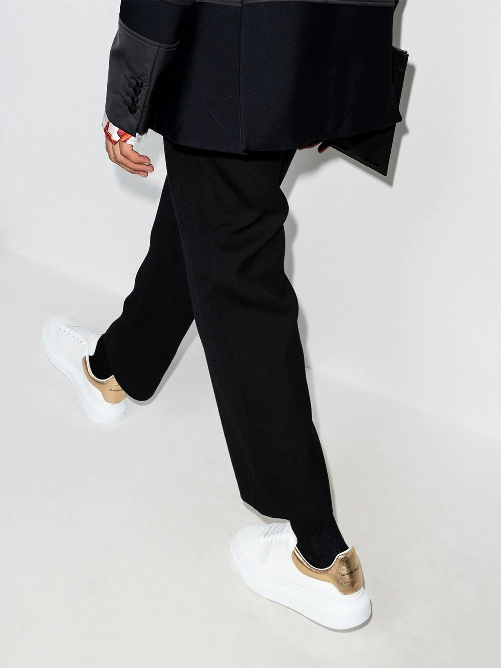Alexander McQueen Oversized White-Gold