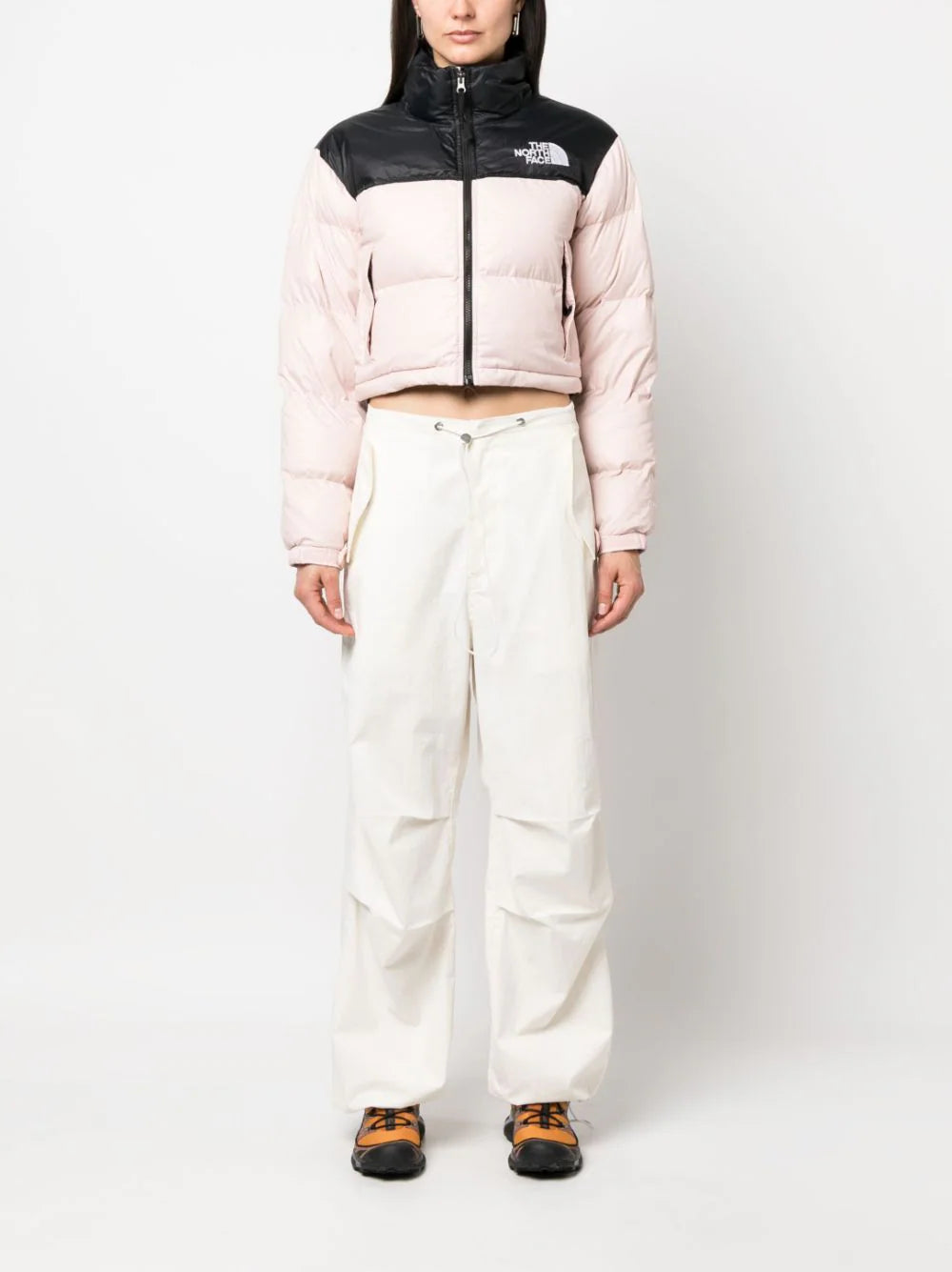 Nuptse padded cropped jacket