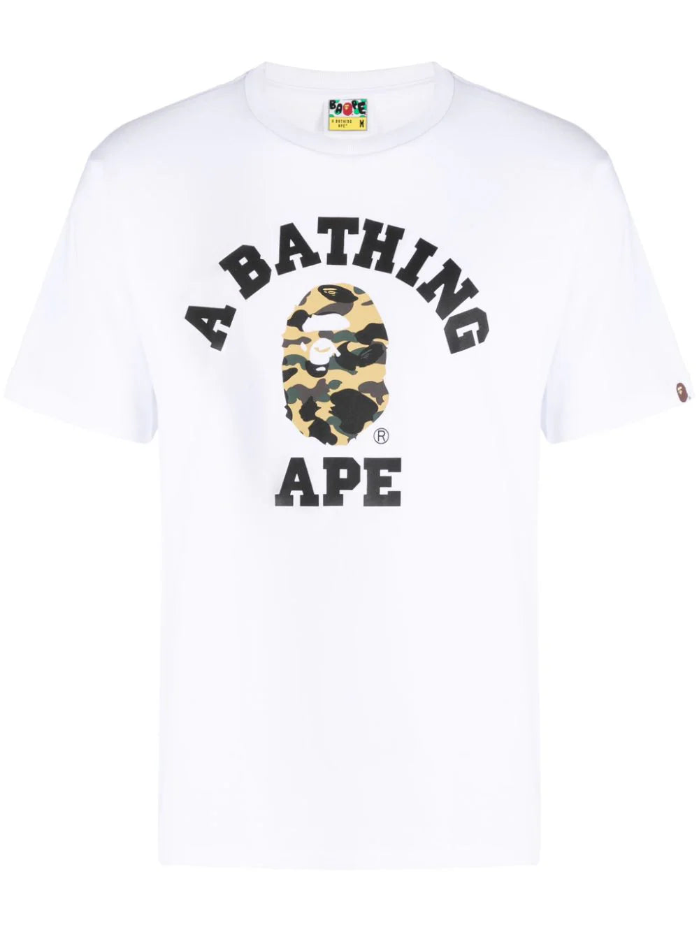 White "Camo" A BATHING APE