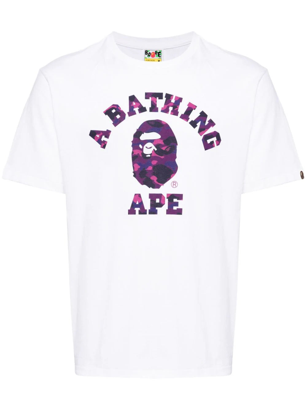 White "Camo" A BATHING APE