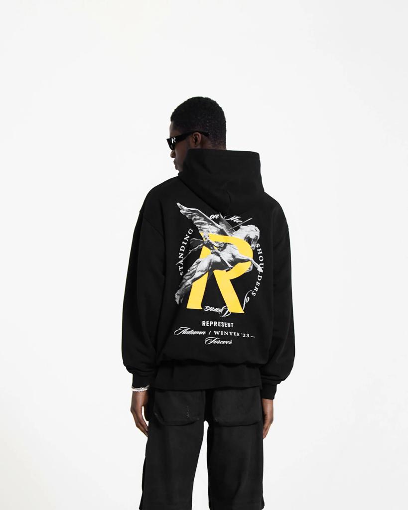 Represent Giants Hoodie Black