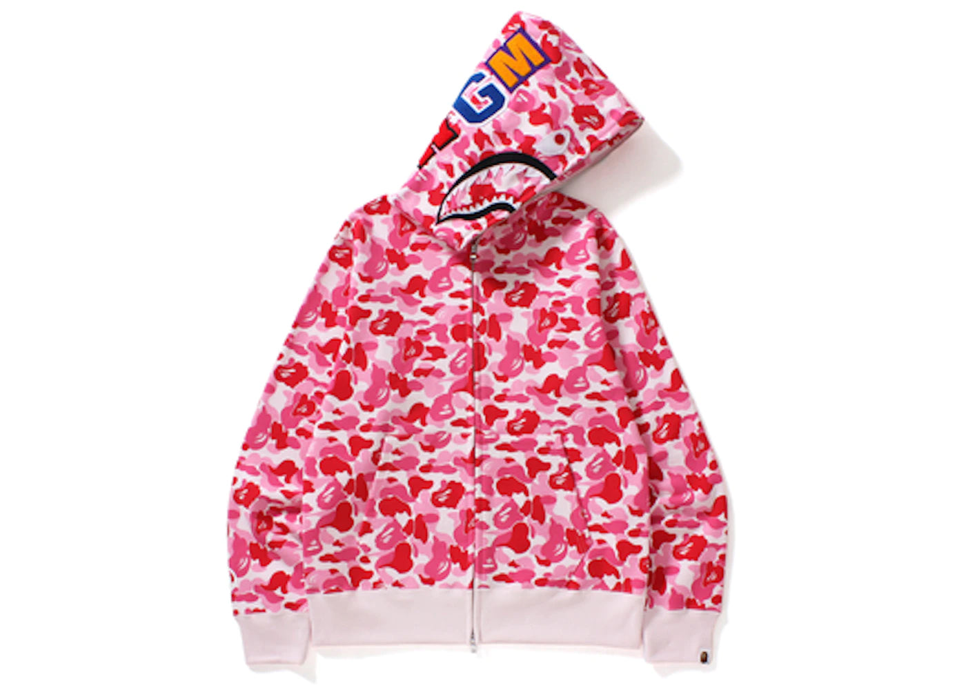 BAPE 1st Camo Shark Full Zip up Hoodie