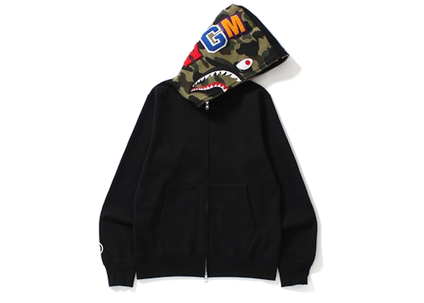 BAPE 1st Camo Shark Full Zip up Hoodie