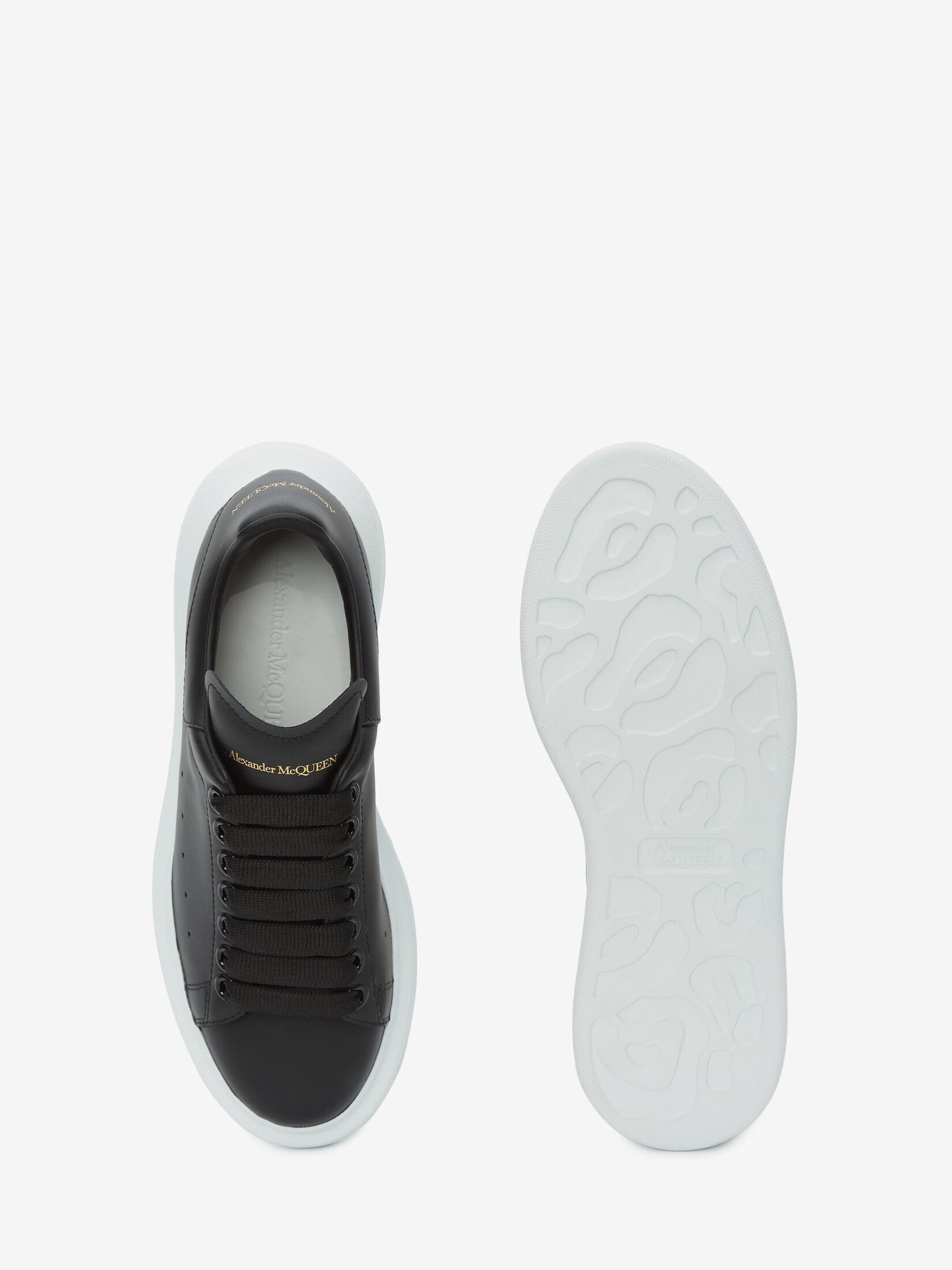 Alexander McQueen Oversized Black (White Sole)