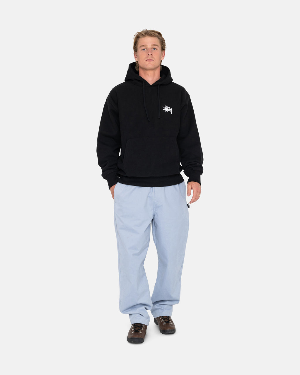 Stussy Basic Hoodie Black