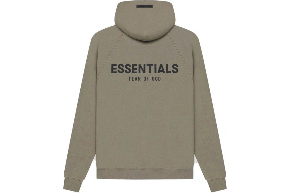 Fear of God Essentials hoodie back logo