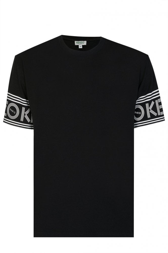 KENZO Paris Printed Sleeve Logo T-shirt