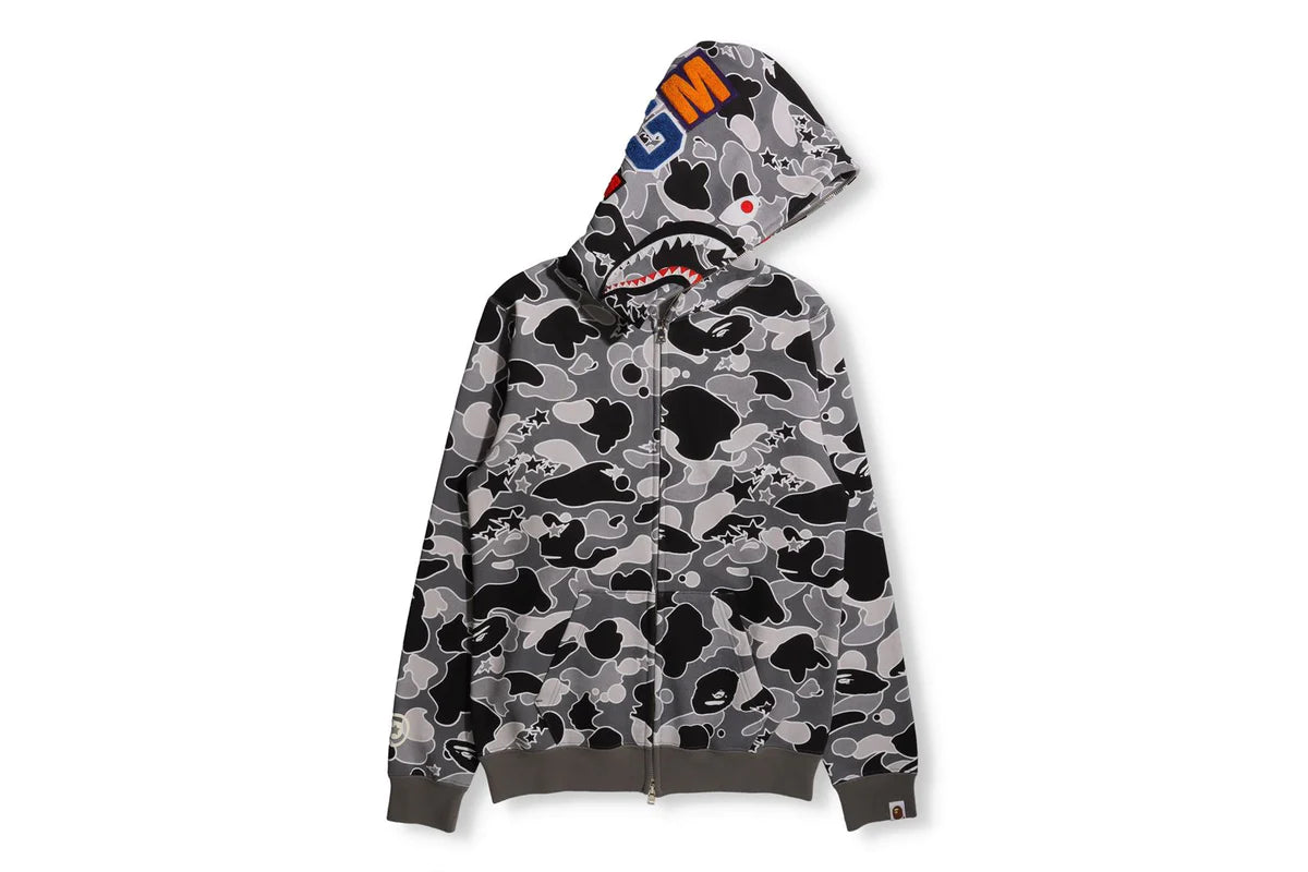 BAPE 1st Camo Shark Full Zip up Hoodie