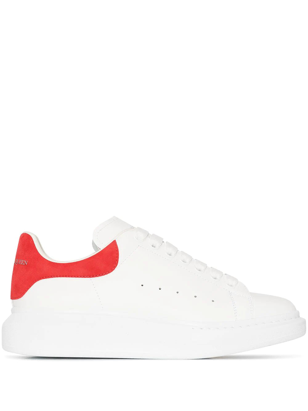 Alexander McQueen Oversized White-Red