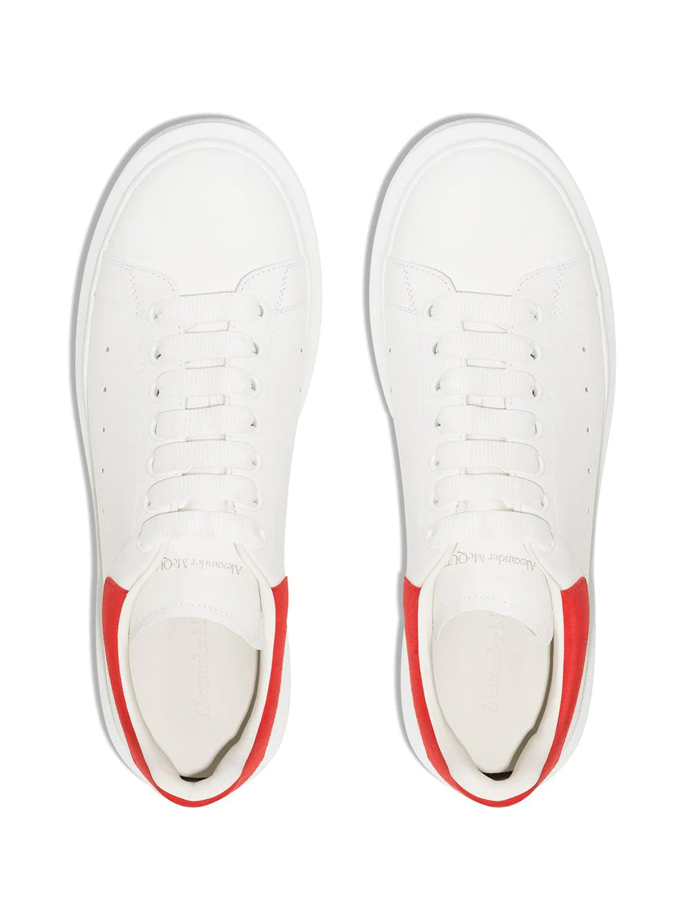 Alexander McQueen Oversized White-Red