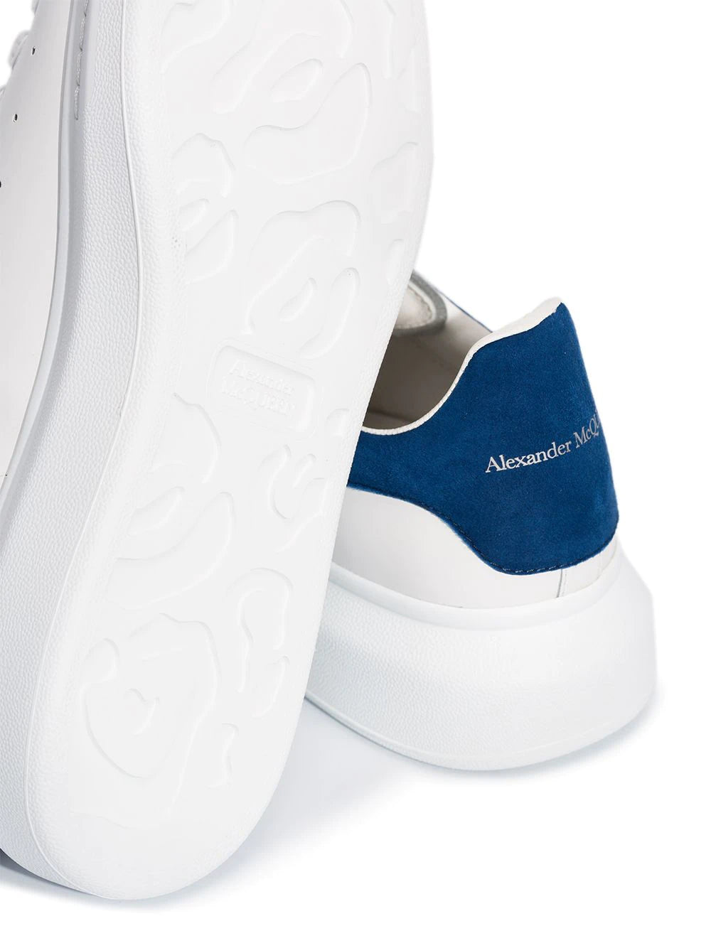 Alexander McQueen Oversized White-Blue