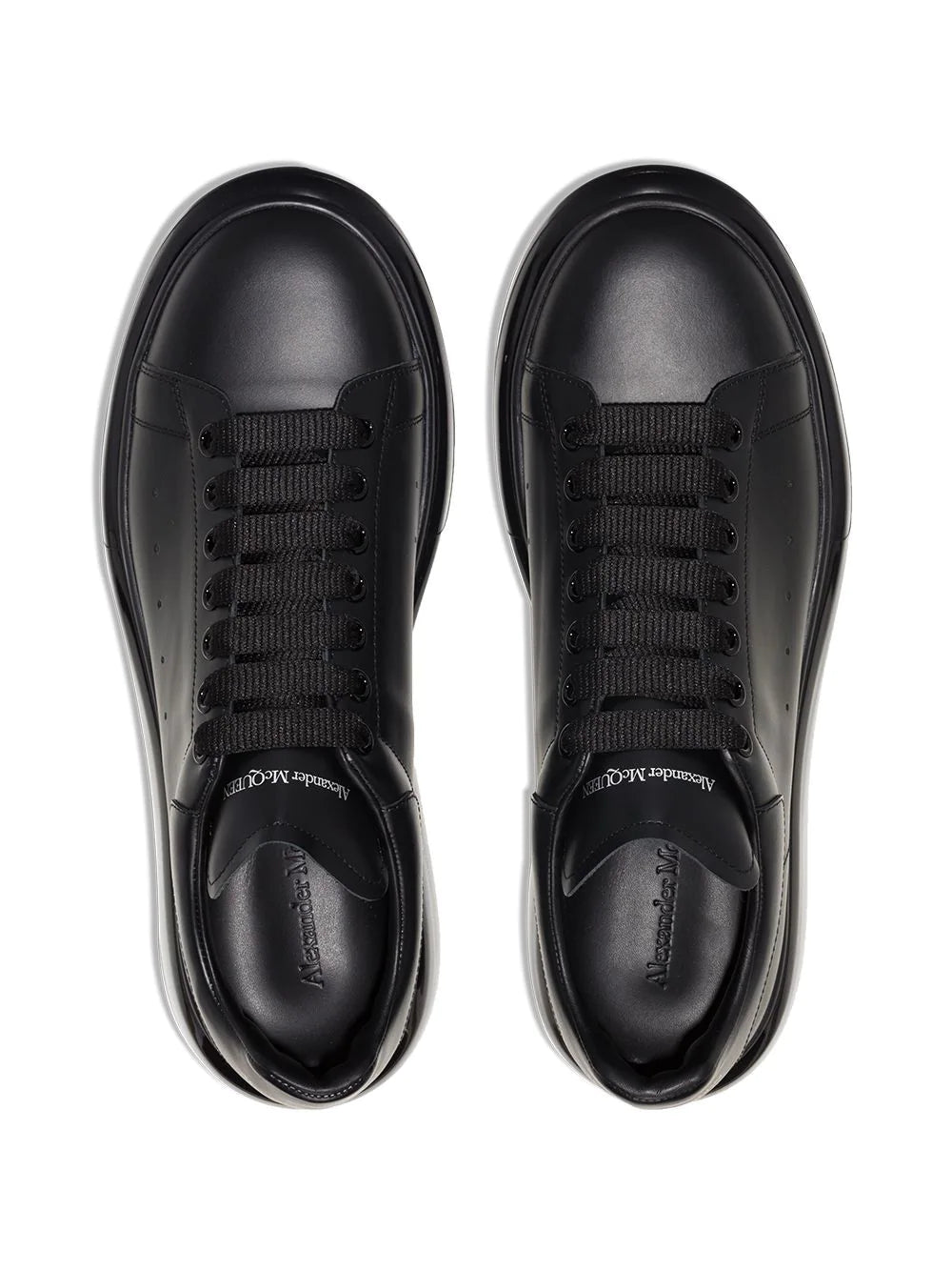 Alexander McQueen Oversized Black Clear Sole