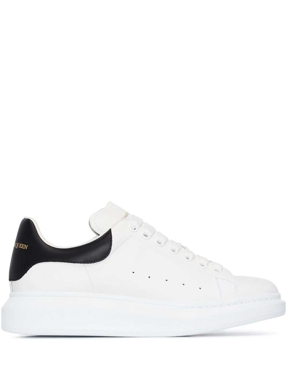 Alexander McQueen Oversized White-black