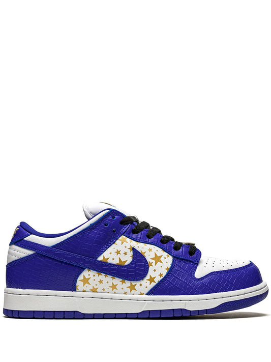 Nike x Supreme SB Dunk Low Stars/Hyper Blue