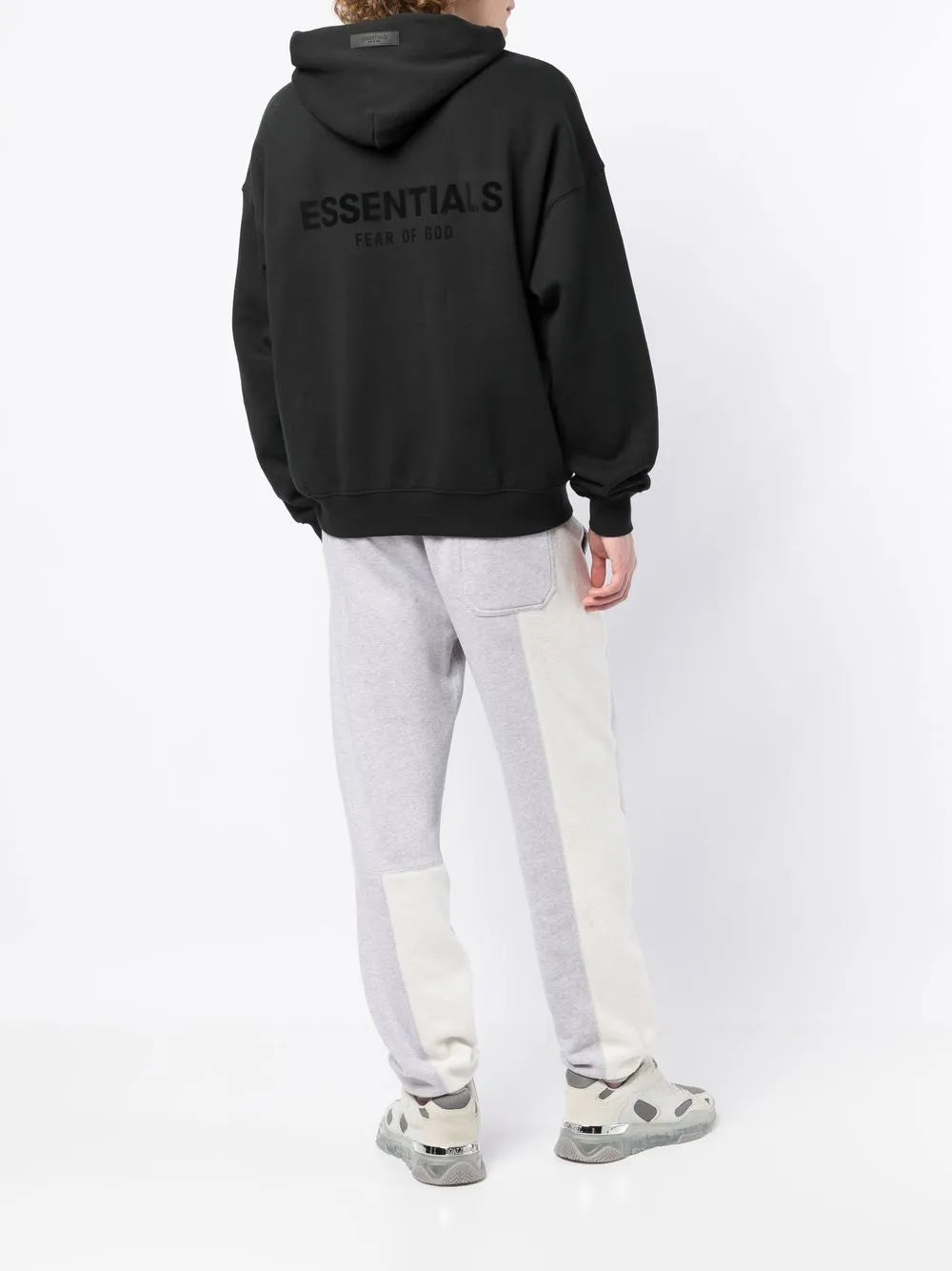 ESSENTIALS logo-print hoodie