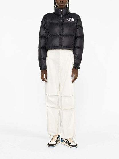 Nuptse padded cropped jacket