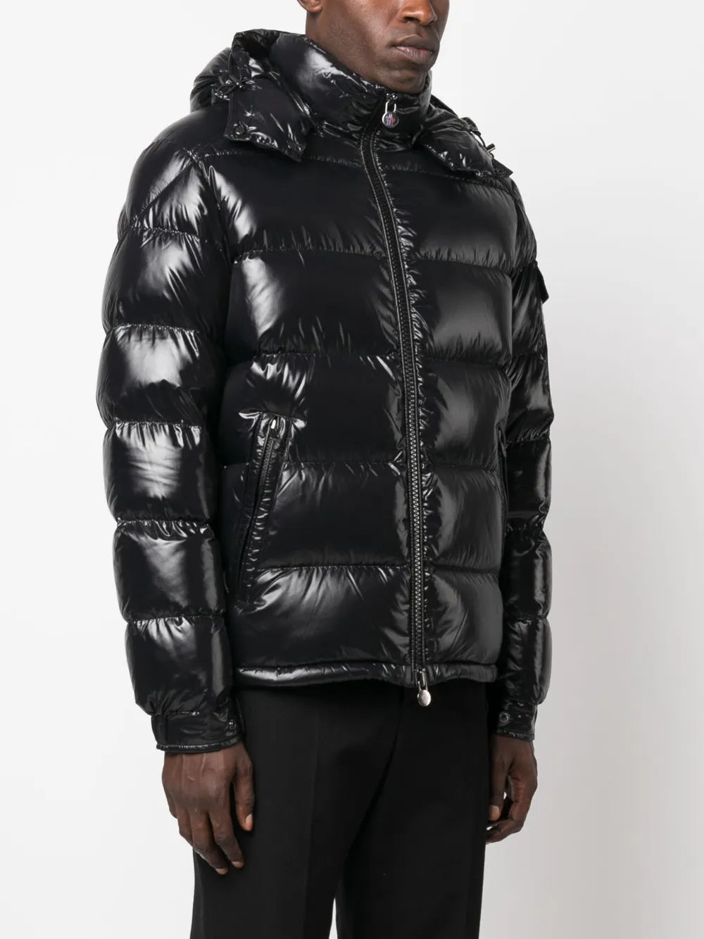 Moncler Maya zip-up padded hooded jacket