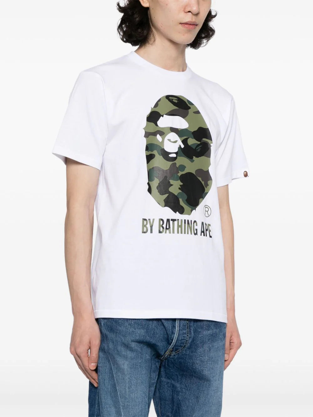 White - Camo Green "A Bathing Ape"
