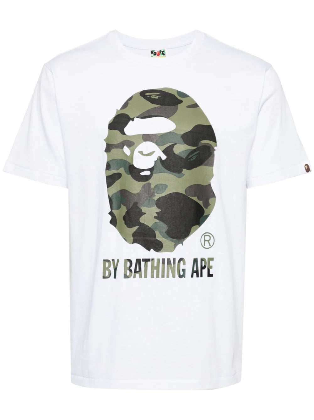White Camo Green "A BATHING APE"