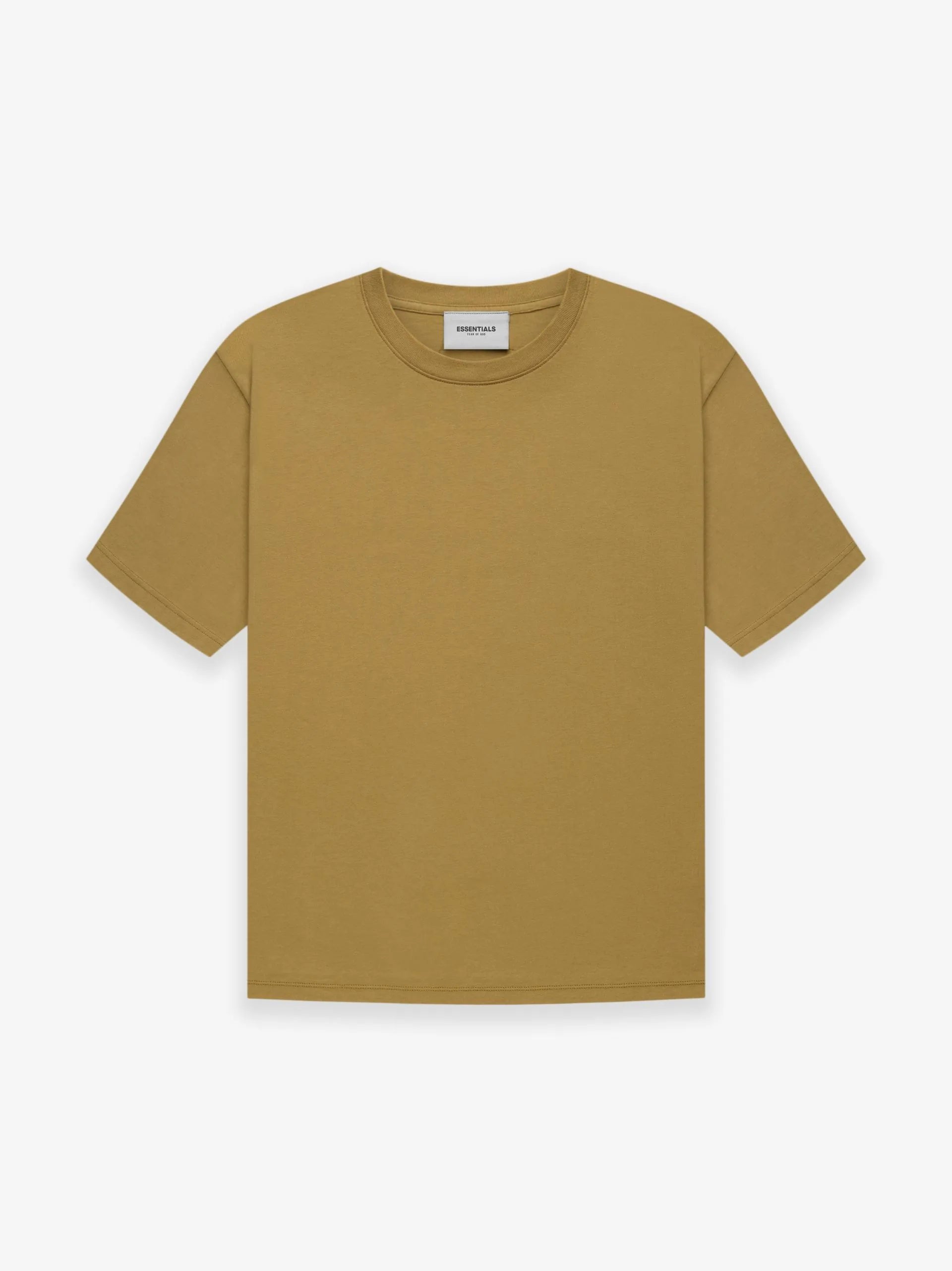 Fear Of God Essentials FW21 Short Tee "Amber"