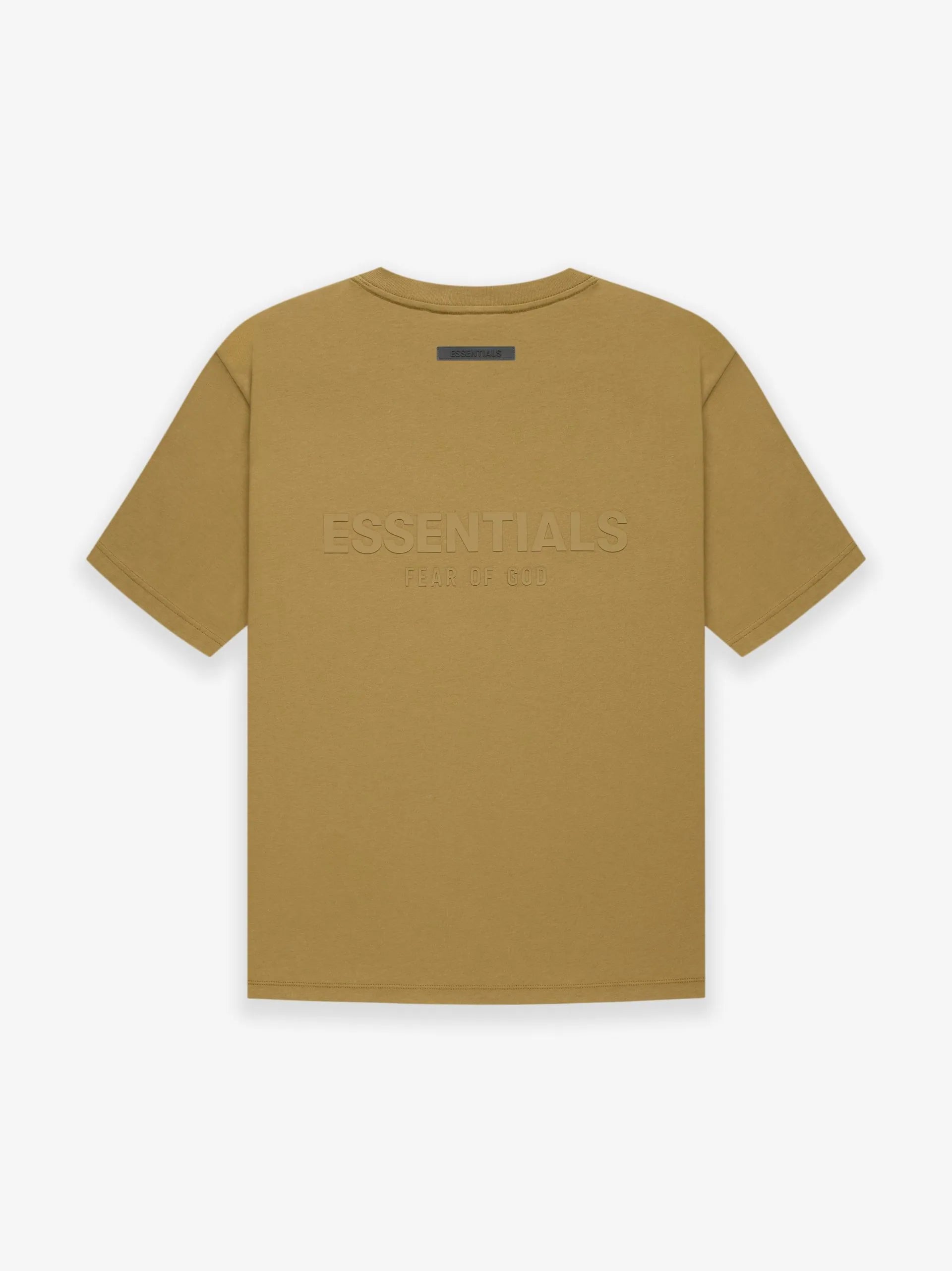 Fear Of God Essentials FW21 Short Tee "Amber"