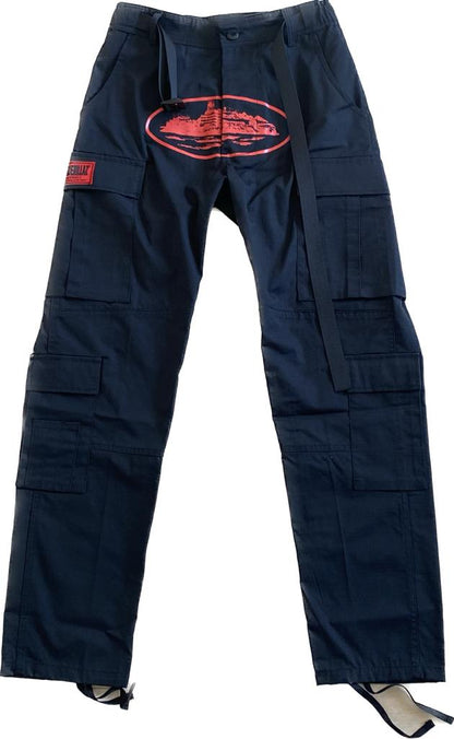 Corteiz Black Cargo Pants