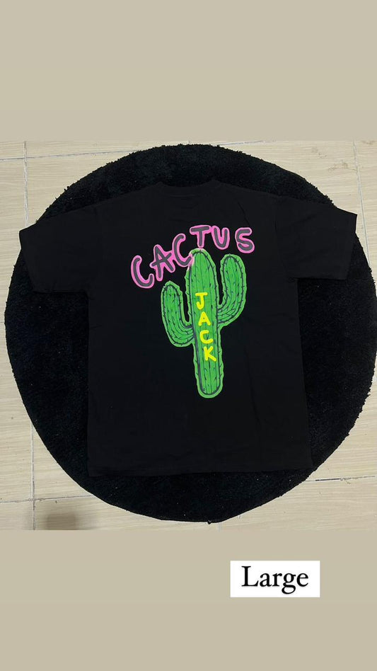 Cactus Jack Black Tee