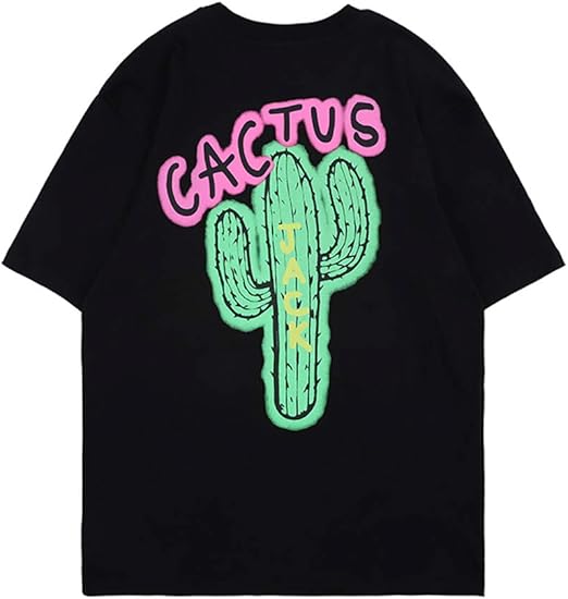 Cactus Jack Black Tee