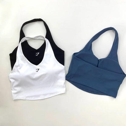 Halter Neck Cami with Shelf