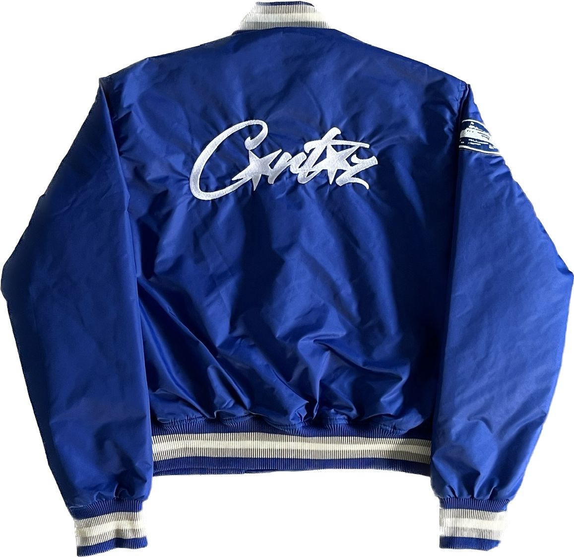 Corteiz Blue Stadium Jacket