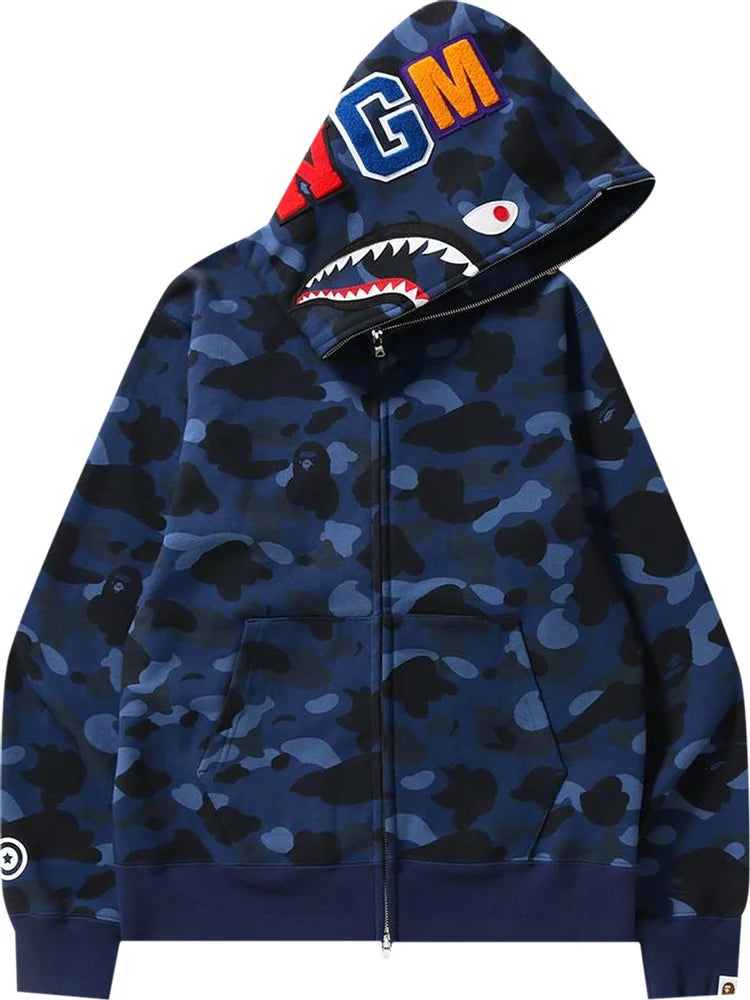 BAPE 1st Camo Shark Full Zip up Hoodie