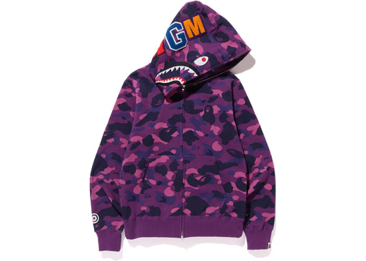 BAPE 1st Camo Shark Full Zip up Hoodie