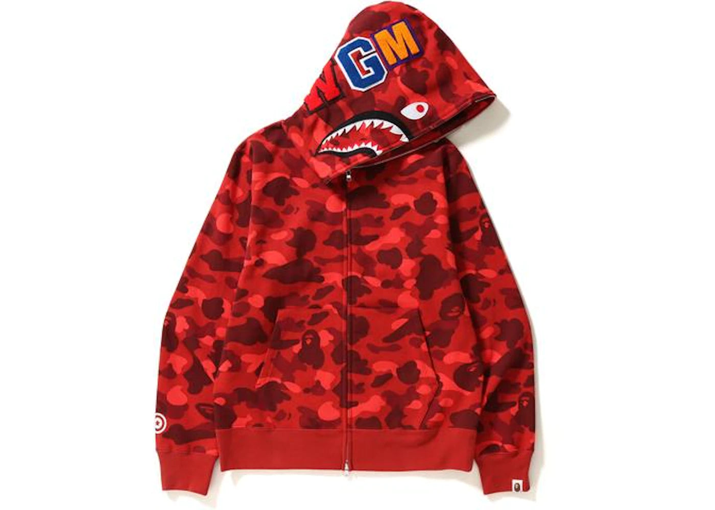 BAPE 1st Camo Shark Full Zip up Hoodie