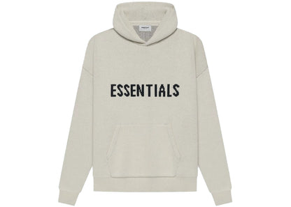 Essentials Hoodie Front Logo Knitted