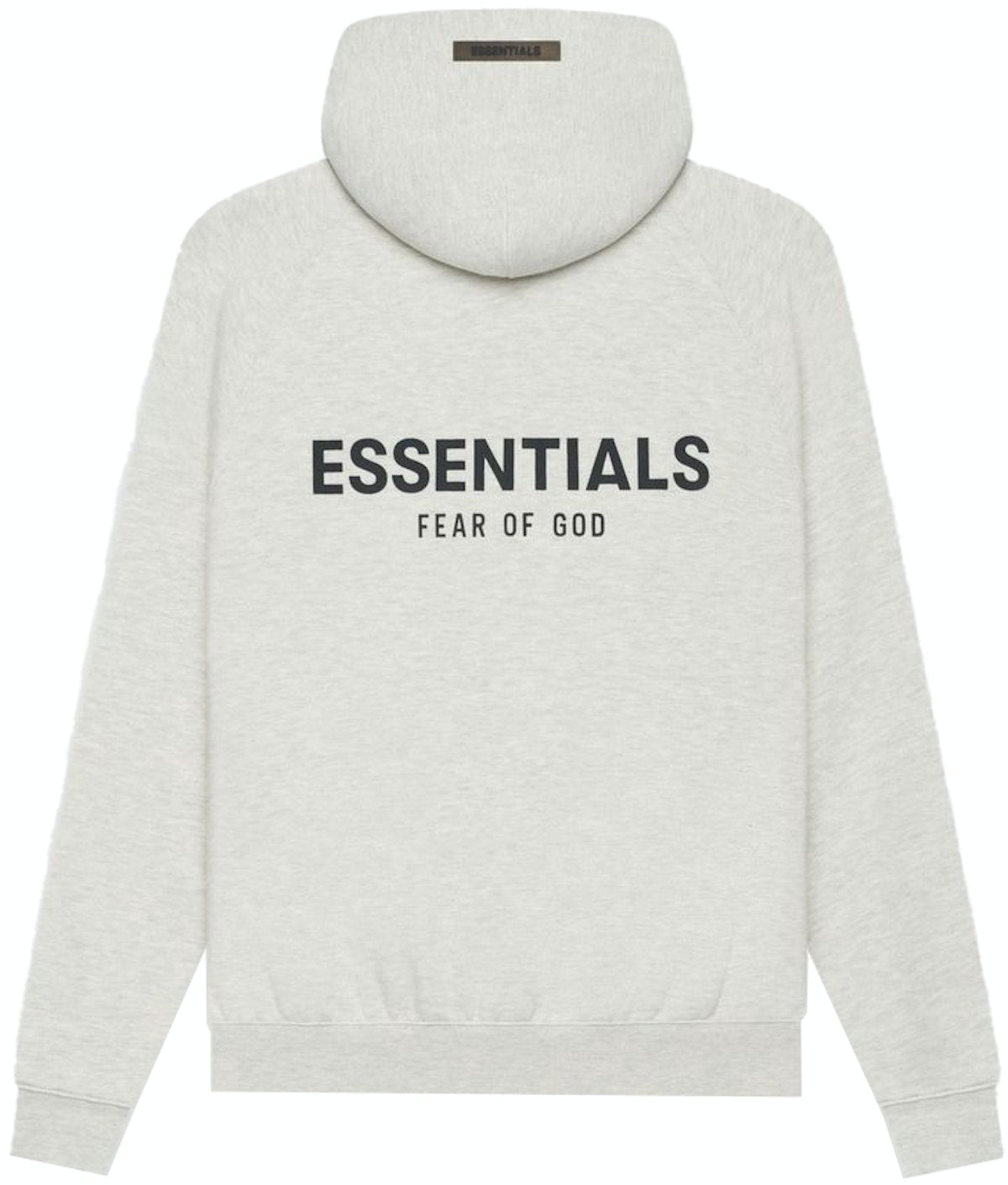 Fear of God Essentials hoodie back logo