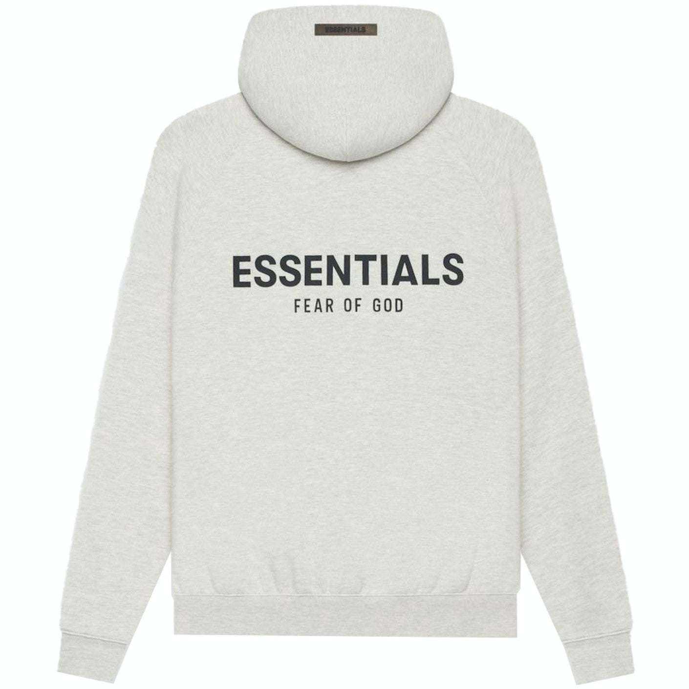 Fear of God Essentials hoodie back logo