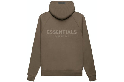 Fear of God Essentials hoodie back logo