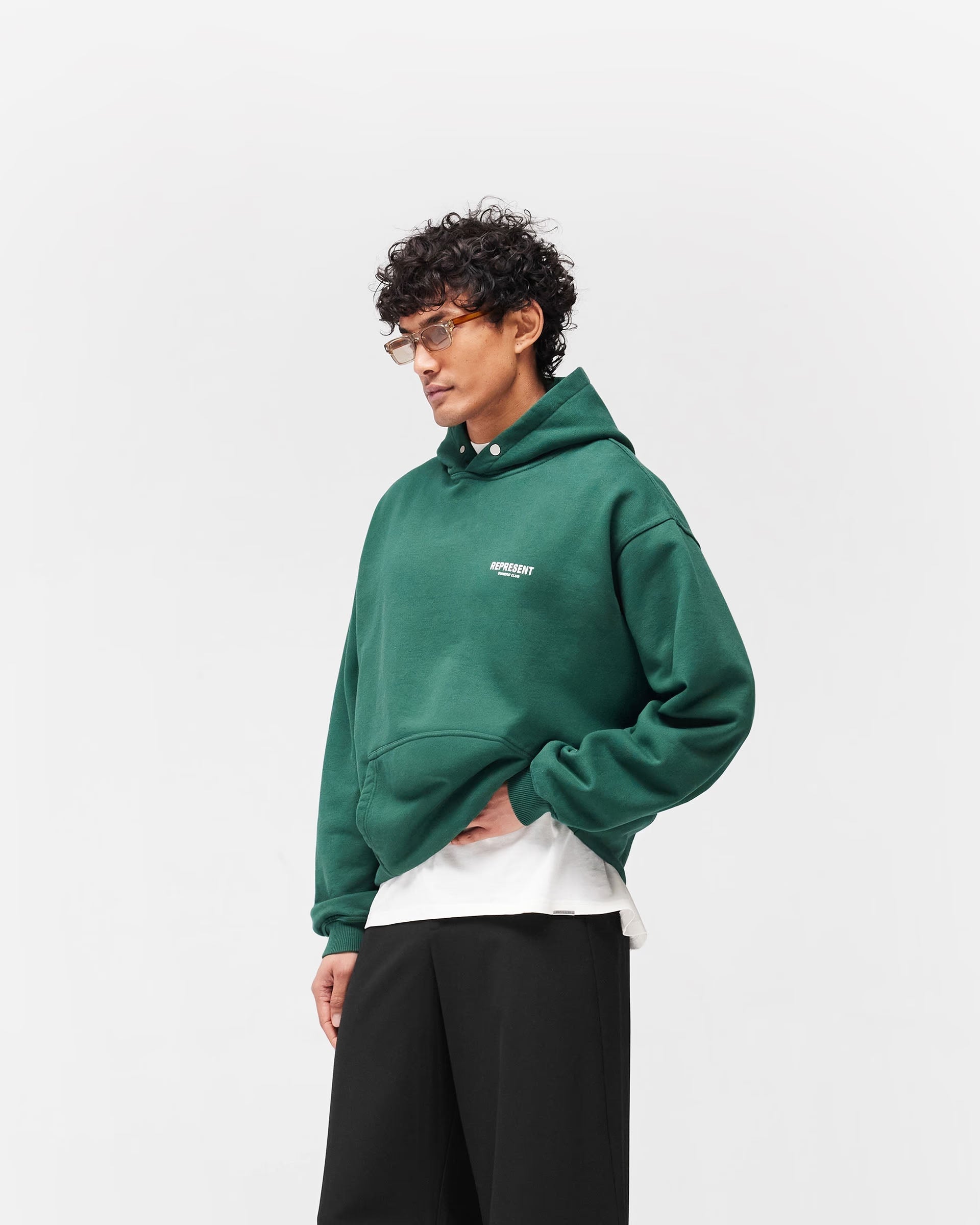 Represent Owners Club Hoodie green