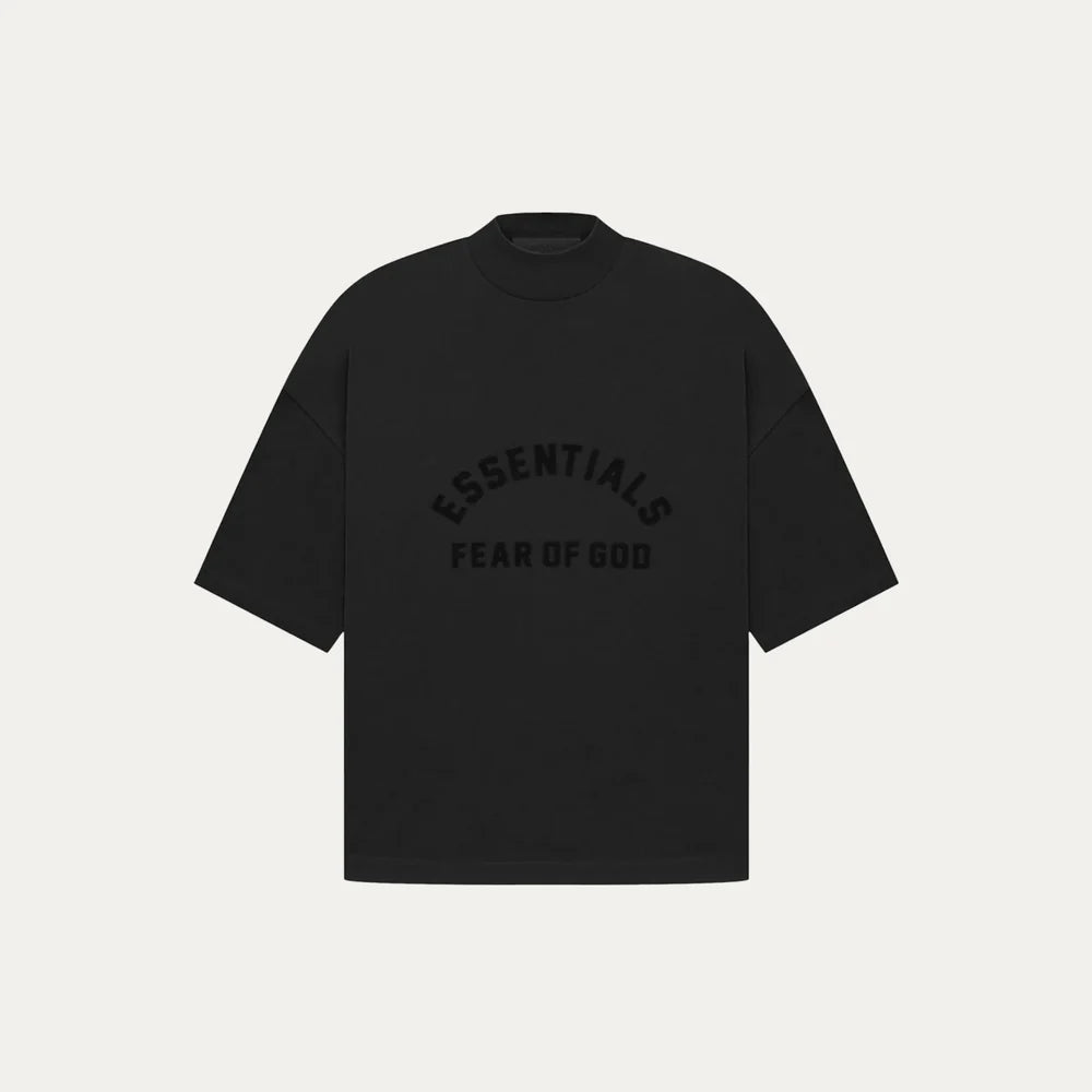 Fear of God Essentials Black Bonded Tee