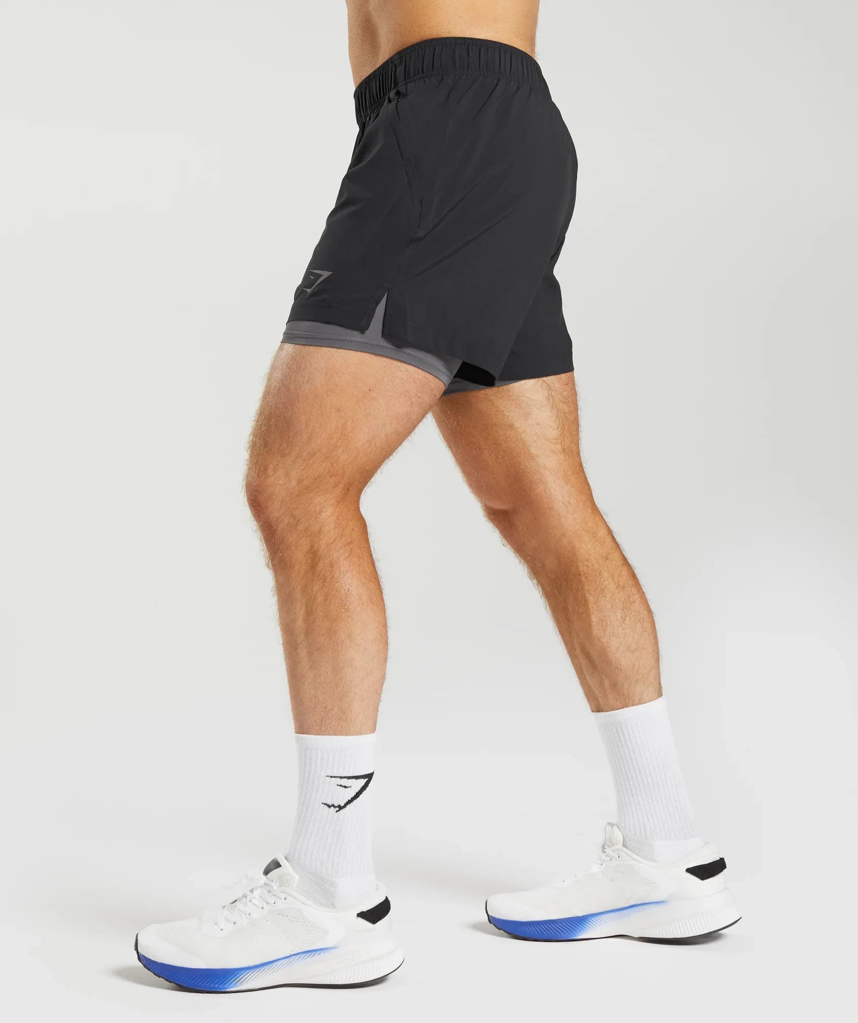 Gymshark 2 in 1 Black Shorts