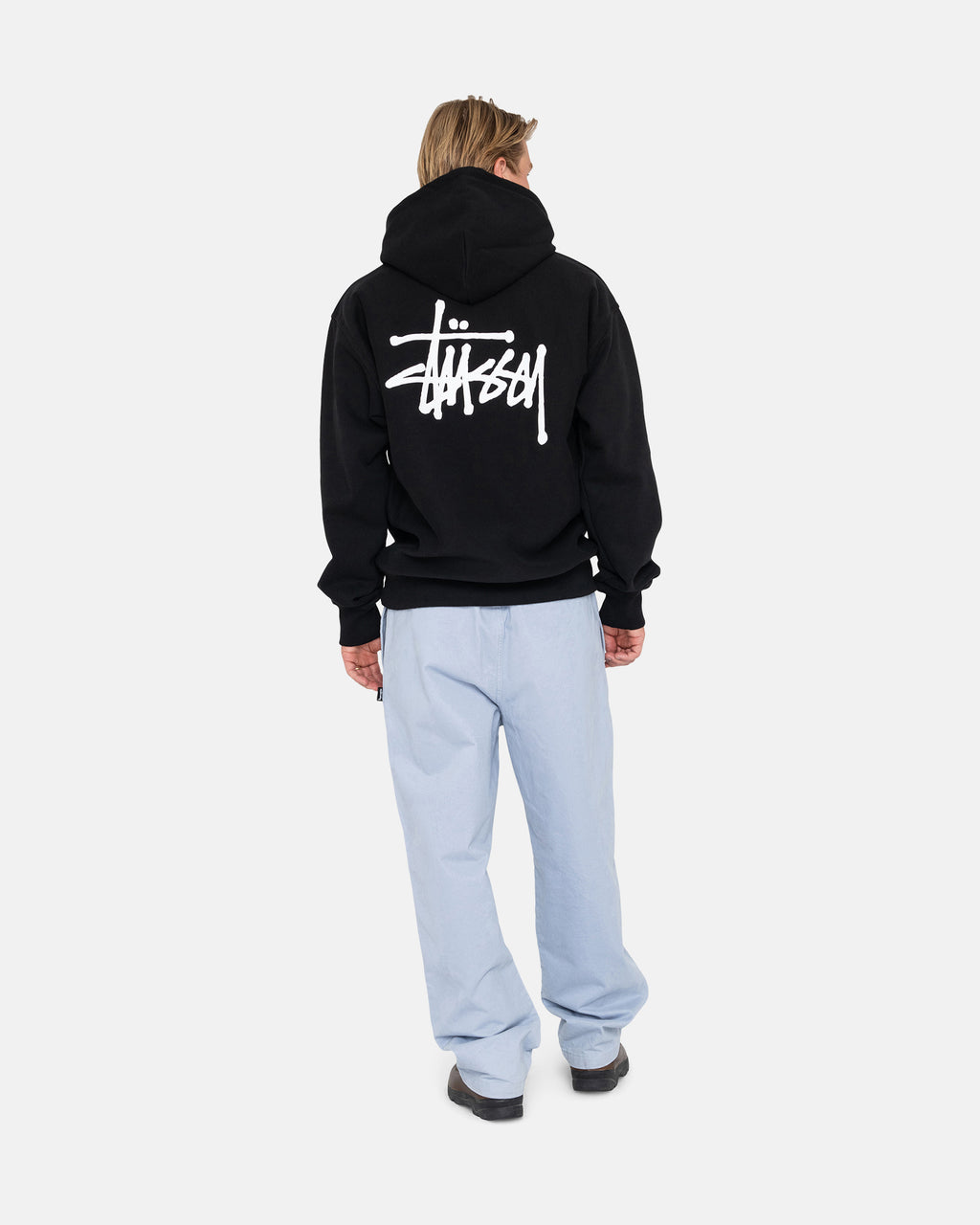 Stussy Basic Hoodie Black