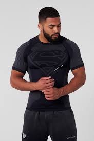 YoungLA x Superman Compression Tee black