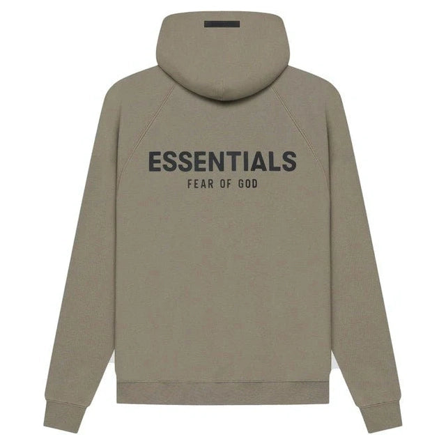 Fear of God Essentials hoodie back logo