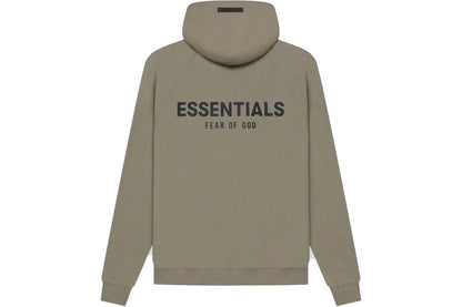 Fear of God Essentials hoodie back logo