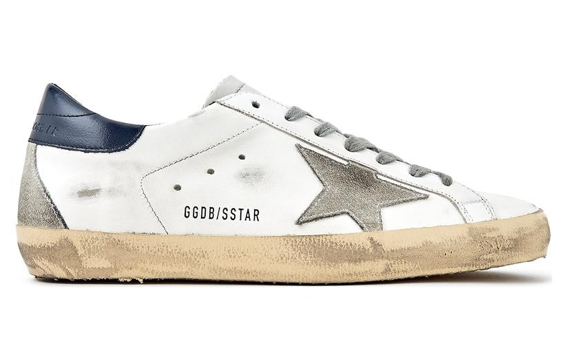 Golden Goose Super-Star Low Top Sneakers - Grey