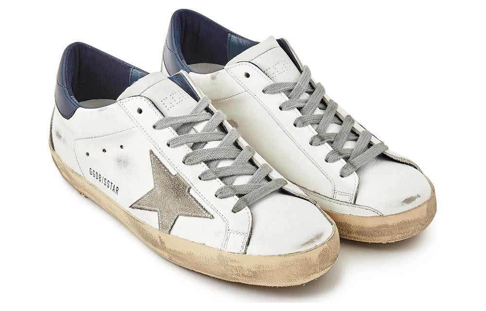 Golden Goose Super-Star Low Top Sneakers - Grey