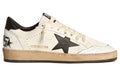 Golden Goose Ball Star Low Top Sneakers - White/Black
