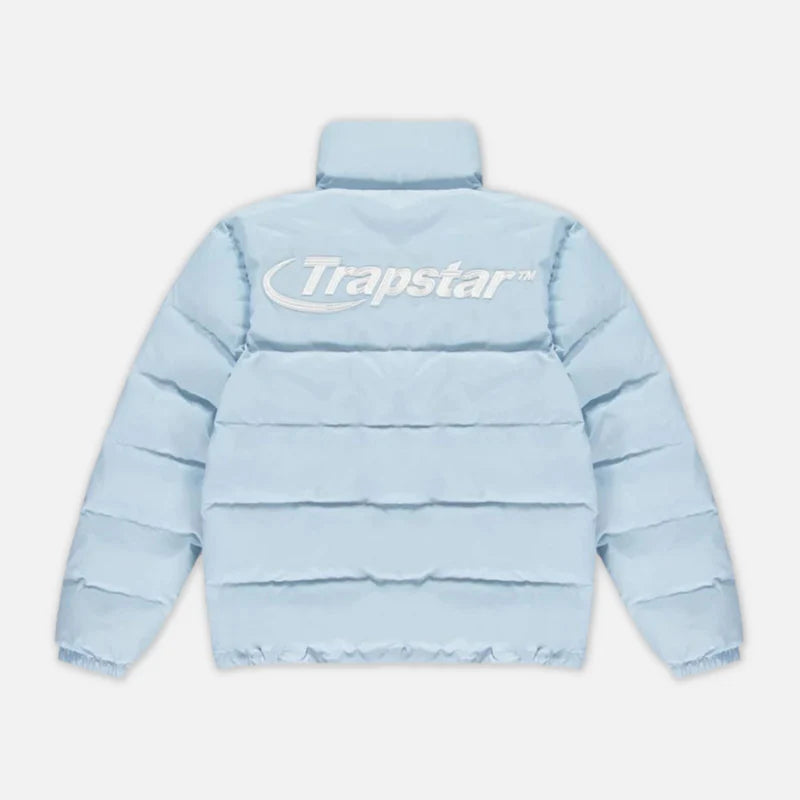 TRAPSTAR HYPERDRIVE 2.0 BOMBER JACKET - SKY BLUE